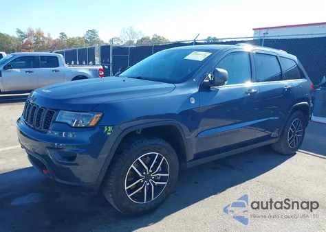 2021 Jeep Grand Cherokee Trailhawk 4X4 из США, поврежденный, VIN 1C4RJFLG3MC814941